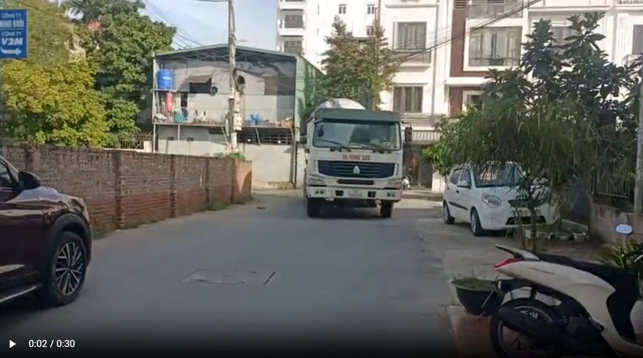 Tước giấy phép lái xe bồn đi vào đường cấm ở địa bàn phường Đông Hải 1, quận Hải An